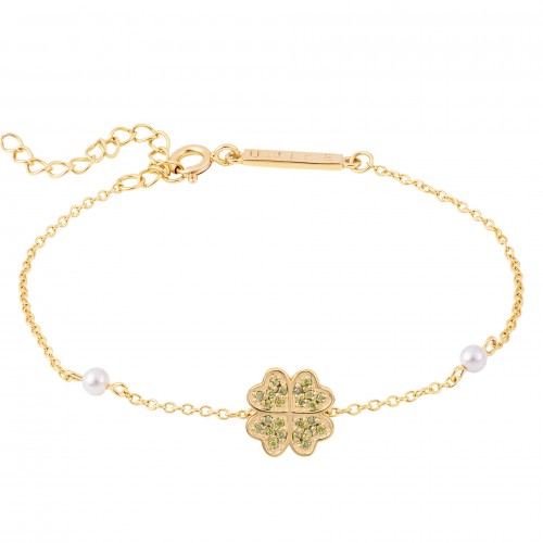 PULSEIRA PRATA FUN AW25 CLOVER GOLDEN UK.PU.JT0013.00.00
