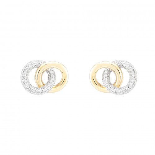 BRINCOS PRATA CLASSY BOLD UK.TN.1205.0014