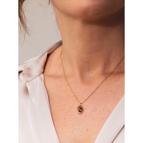COLAR AÇO SENHORA NOVEMBER- SUCCESS OJNN46G