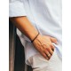 PULSEIRA AÇO MEN CORE BROWN M OAMB5109LC-M