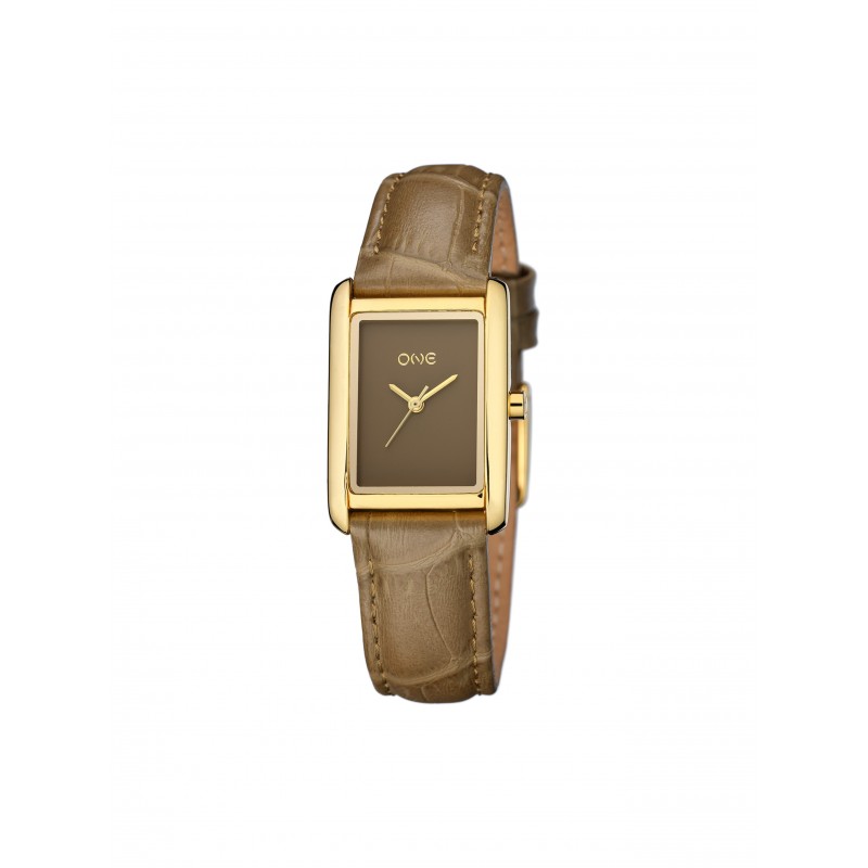RELÓGIO SENHORA GRACE BEIGE LEATHER OL4111CC61L