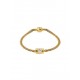 PULSEIRA AÇO SENHORA FOREVER GOLD OJBA44G