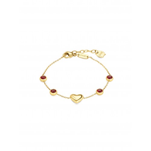 PULSEIRA AÇO SENHORA RED SPARK GOLD OJRDB01G