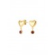 BRINCOS AÇO SENHORA RED SPARK GOLD OJRDE01G