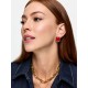 BRINCOS AÇO SENHORA RED FLAME OJRDE02G