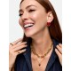 COLAR AÇO SENHORA RED FLAME GOLD OJRDN01G