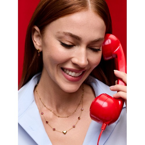 SET COLARES AÇO SENHORA RED SPARK OJSET19G