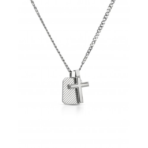 COLAR AÇO MEN GUARDIAN STEEL OAMN5107SS