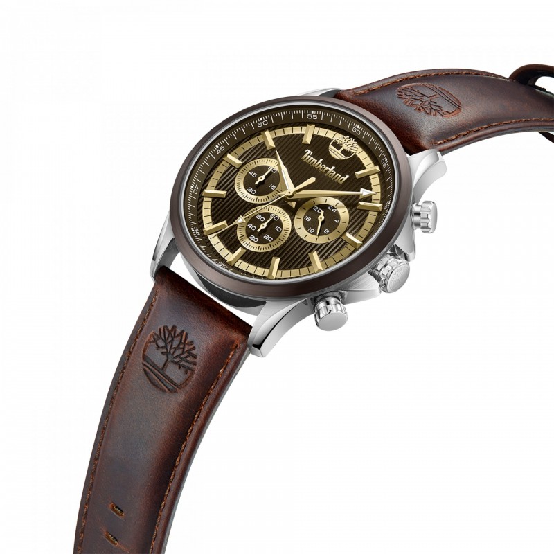 RELÓGIO BERNARDSTON CASTANHO E BRACELETE CASTANHA TDWGF0054601