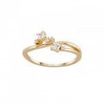 ANEL PRATA CLASSY & CHIC MULTIPLE SOLITAR GOLD UK.AN.1204.0448