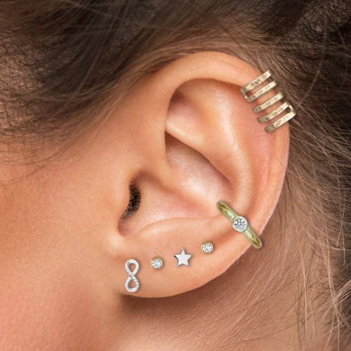 BRINCOS PRATA MEANINGFUL INFINITE UK.BR.1204.0028