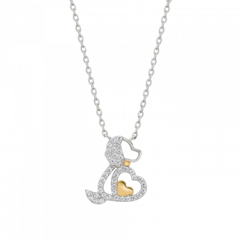 COLAR PRATA PET DOG UK.CL.1205.0111