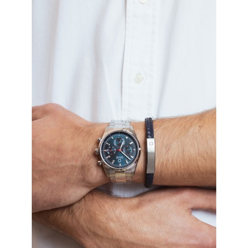 PULSEIRA AÇO MEN MAVEN BLUE OAMB4101LA-S