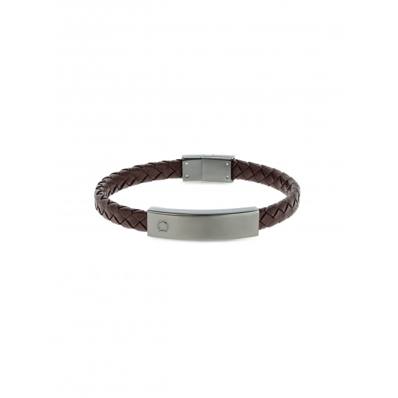 PULSEIRA AÇO MEN MAVEN BROWN OAMB4101LC-S