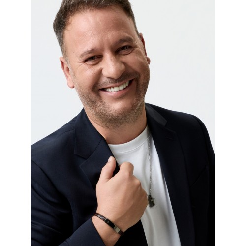 PULSEIRA AÇO MEN MAVEN BROWN OAMB4101LC-S