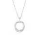 COLAR PRATA CLASSY CIRCLE UK.CL.1204.0032
