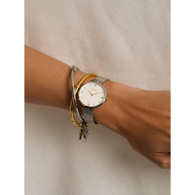 RELÓGIO SENHORA DIVINE SILVER OL9808BS51L
