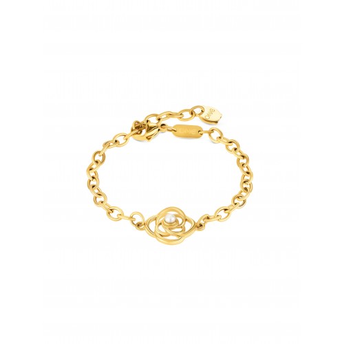 PULSEIRA AÇO SENHORA ROSE BELLE GOLD OJRB04D