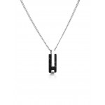 COLAR AÇO MEN MARBLE STEEL OAMN6101SS