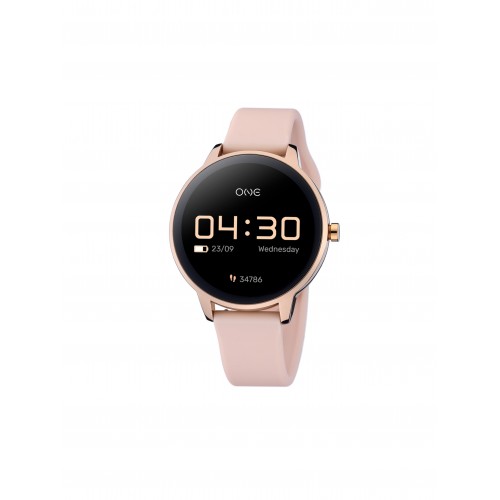 RELÓGIO QUEENCALL ROSE GOLD SILICONE OSW0027RS51D