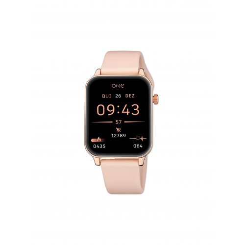 RELÓGIO FRAME ROSE GOLD SILICONE OSW4197RS61L