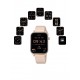 RELÓGIO FRAME ROSE GOLD SILICONE OSW4197RS61L