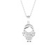 COLAR PRATA MEANINGFUL SILVER GIRL UK.CL.1110.0001