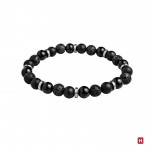 PULSEIRA AÇO BLACK LAVA STONE 7HSS1130346H