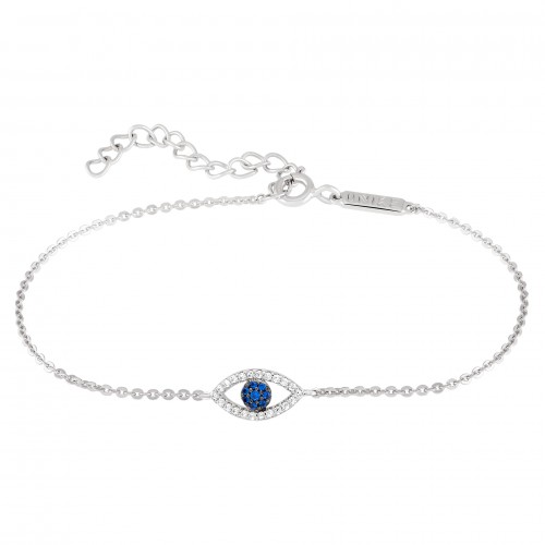 PULSEIRA PRATA MEANINGFUL BLUE UK.PU.1205.0011