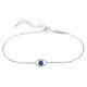PULSEIRA PRATA MEANINGFUL BLUE UK.PU.1205.0011