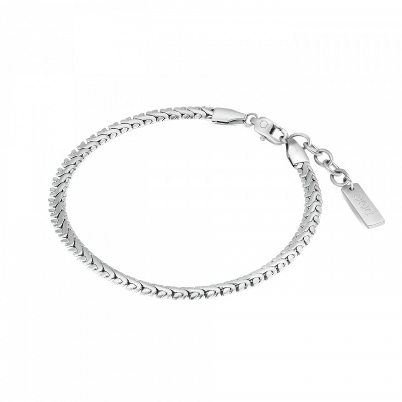PULSEIRA AÇO MEN PRIME FINE STEEL  OAMB6101SS-L