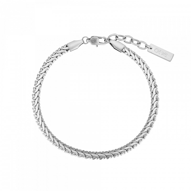 PULSEIRA AÇO MEN PRIME FINE STEEL  OAMB6101SS-L
