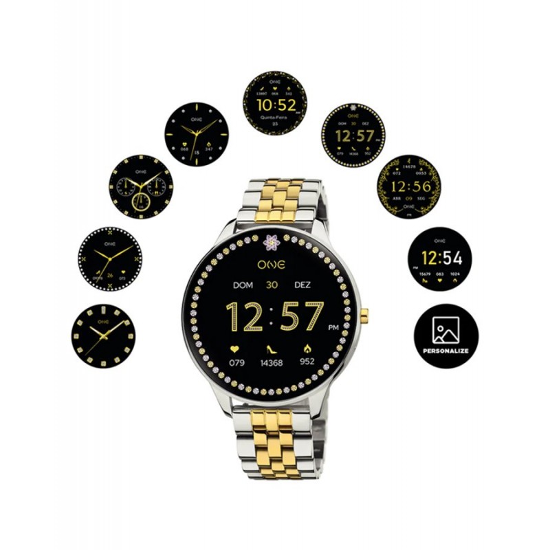 SMARTWATCH SLIM BICOLOR LINKS OSW4191BL61L