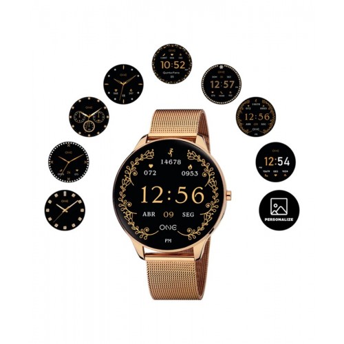 SMARTWATCH SLIM ROSE GOLD MESH OSW4191RM61L