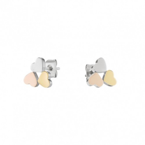 BRINCOS AÇO CRAZY HEART OJCHE02T