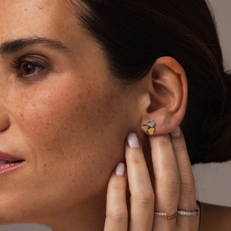 BRINCOS AÇO CRAZY HEART OJCHE02T