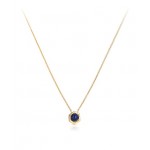 COLAR AÇO SENHORA ELEMENT BLUE GOLD OJSN03D