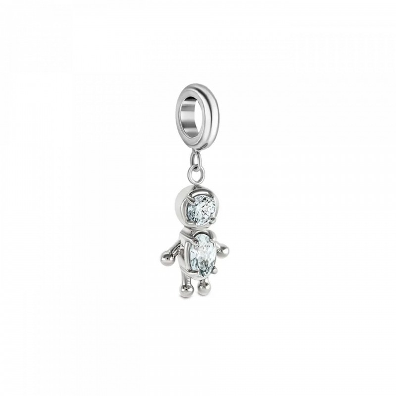 CHARME AÇO BOY CRISTAL SILVER OJEBC725