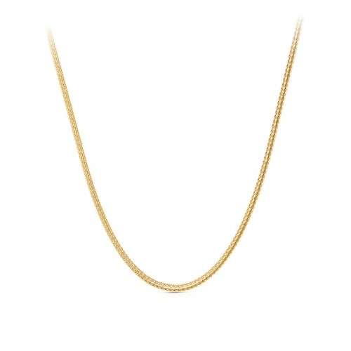 COLAR AÇO ENERGY MASTER TWISTED DUO GOLD OJNMG01