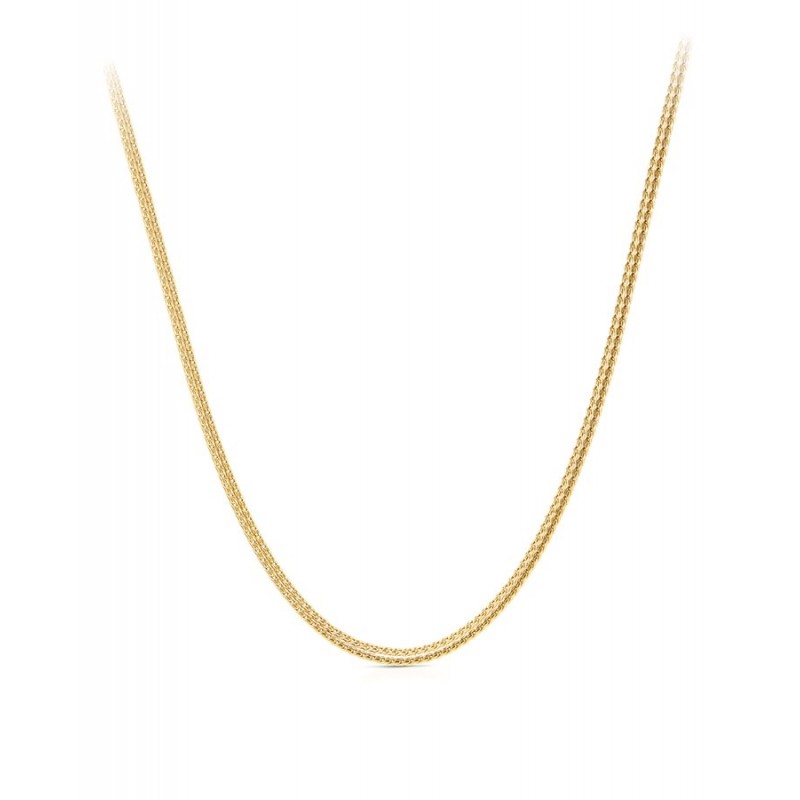 COLAR AÇO ENERGY MASTER TWISTED DUO GOLD OJNMG01