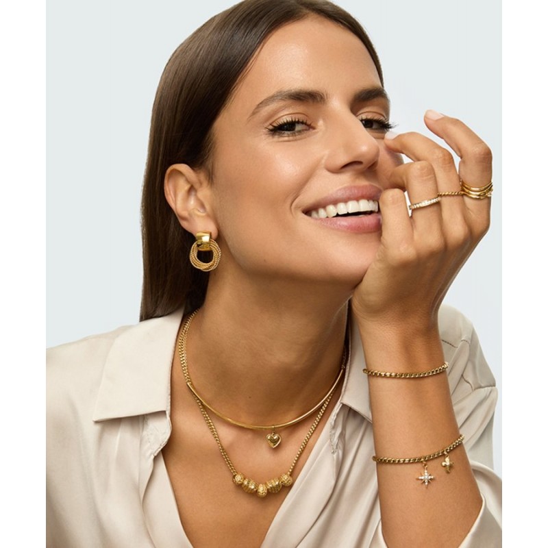 COLAR AÇO ENERGY MASTER TWISTED DUO GOLD OJNMG01