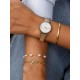PULSEIRA AÇO SENHORA ROSE BELLE GOLD OJRB04D