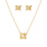 PACK PRATA CLASSY & CHIC KNOT DOURADO UK.PK.1204.0021
