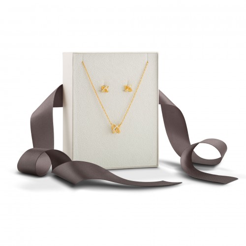 PACK PRATA CLASSY & CHIC KNOT DOURADO UK.PK.1204.0021