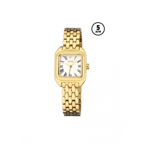RELÓGIO SENHORA MAJESTY GOLD OL4215BG61L