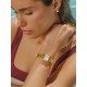 RELÓGIO SENHORA MAJESTY GOLD OL4215BG61L