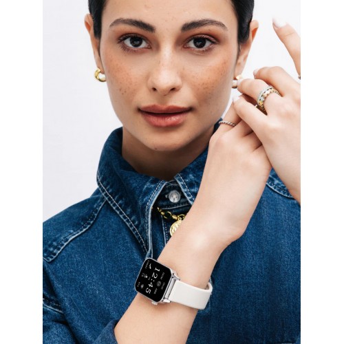 SMARTWATCH FRAME BEIGE SILICONE OSW4197SS61L