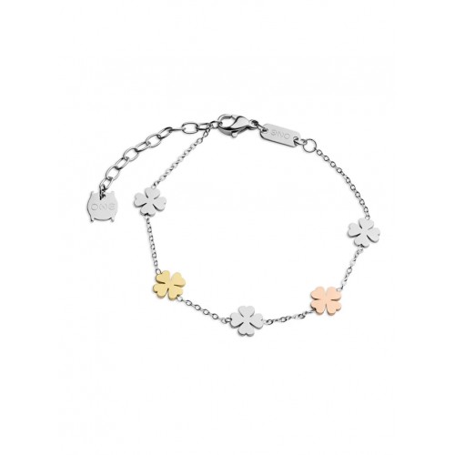 PULSEIRA AÇO LUCKY FLOWER OJLFB023T