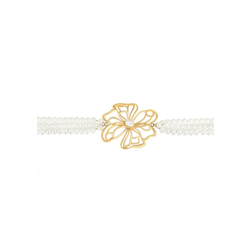 COLAR AÇO SENHORA MARGOT PETAL GOLD OJATN07D