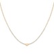 COLAR PRATA HEART GOLDEN UK.CL.JT0010.00.00